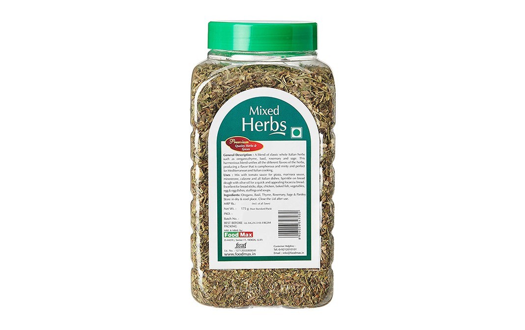 NatureSmith Mixed Herbs    Plastic Jar  175 grams